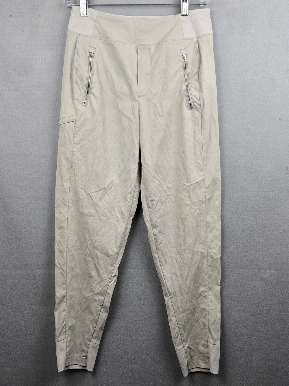 Athleta Trekkie North High Rise Jogger Pants Size 2 Light Beige